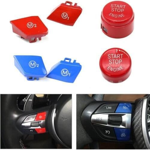 Car Steering Wheel M1 M2 Mode Switch Button For BMW M3 M4 M5 M6 X5M X6M F80 F82 F83 F10 F15 F16 F30 F32 F34 F36 F06 F12 M Sport