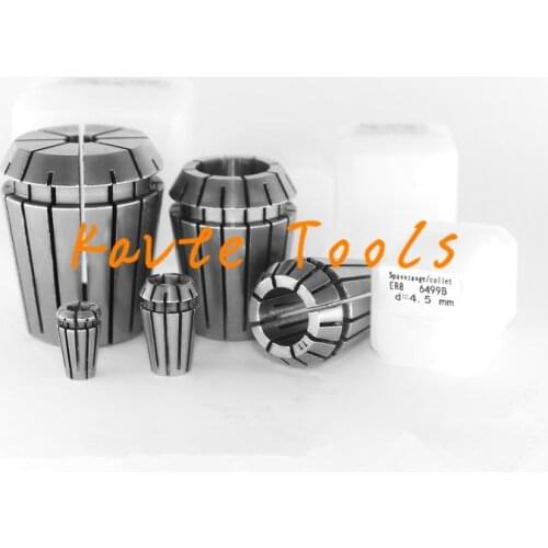 ER Collet Chuck ER8 ER11 ER16 ER20 ER25 ER32 ER40 0.008 For CNC Milling Tool Holder Engraving Machine Lathe Mill Spring Chuck