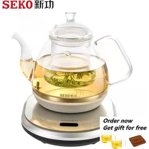 SEKO N29 Tea Maker glass kettle Electric teapot high borosilicate glass Kettle