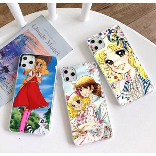 Candy Candy 90s Anime Phone Case for iphone 12 pro max mini 11 pro XS MAX 8 7 6 6S Plus X 5S SE 2020 XR cover