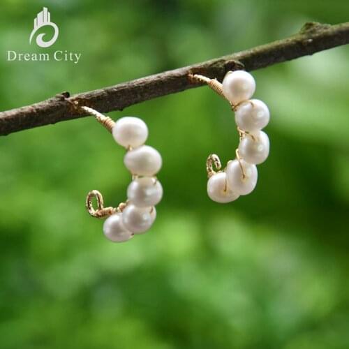 Dream City Women's Gold Earrings