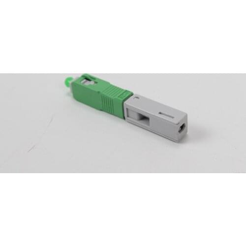 Hot Sale10PC50PC100PC 2307 SC APC Fast Connector Single-Mode Connector FTTH Tool Cold Connector Tool Fiber Optic Fast Connnector