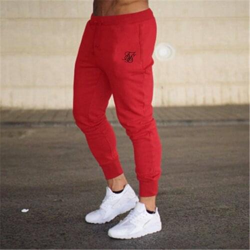 Mens jogging casual pants fitness mens sportswear sports pants bottoms tight sports pants trousers multicolor gym jogging pant