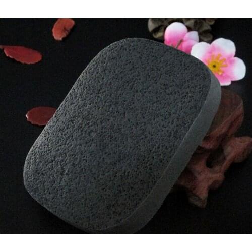 Natural Black Bamboo Charcoal Face Clean Sponge Wood Fiber Face Wash Clean Deep Cleansing Beauty Makeup Cleaning Exfoliator Puff