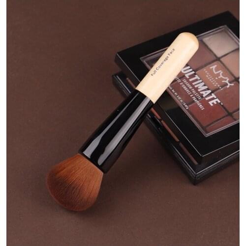 New Makeup Powder Foundation Blush Brush Mineral Powder Foundation Brush Blender Dense Full Coverage Face Foundation Brush Tool