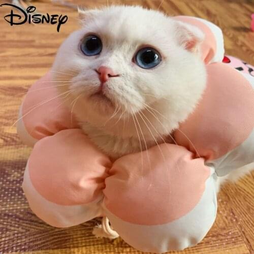 Disney Simple and Comfortable Pet Accessories Fugitive Princess Cartoon Pet Collar Waterproof and Anti-licking Collar
