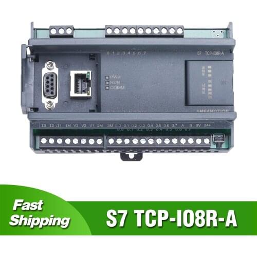Ethernet Relay Remote IO Extension Module MODBUS RTU S7 TCP Protocol TCP-IO8R-A for Siemens Smart 200/300/1200/1500 PLC