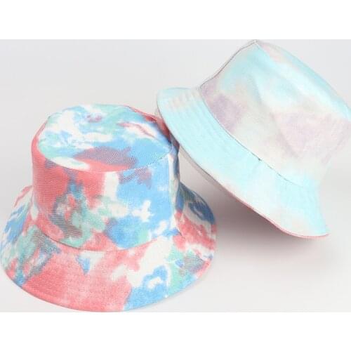 Packable Reversible Printed Fisherman Bucket Sun Hat for Women Travel Beach Hat Outdoor Cap Unisex