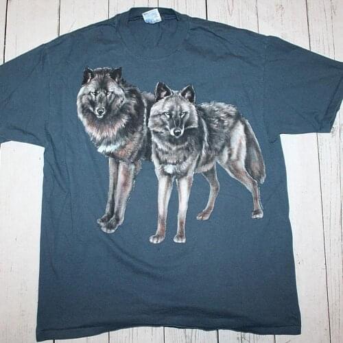A Pair of Wolves Vintage T shirt