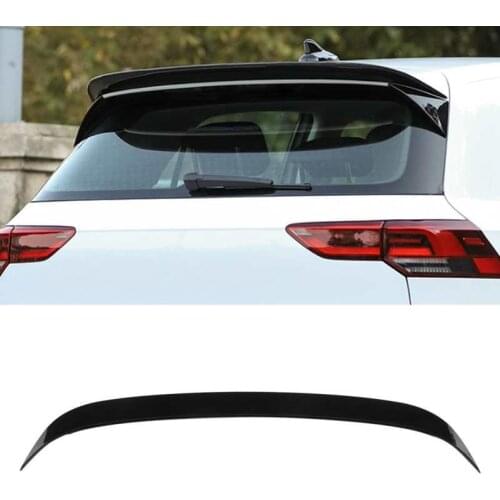 Rear Trunk Spoiler Glossy Black Auto Modification Replacement for MK8 Standard 2021+ Car Tail Wing Auto Parts