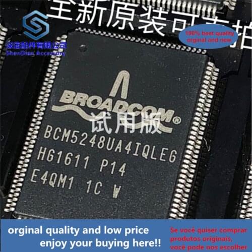 1pcs 100% quality orginal new best qualtiy BCM5248UA4IQLEG BCM5248UA4I TQFP128