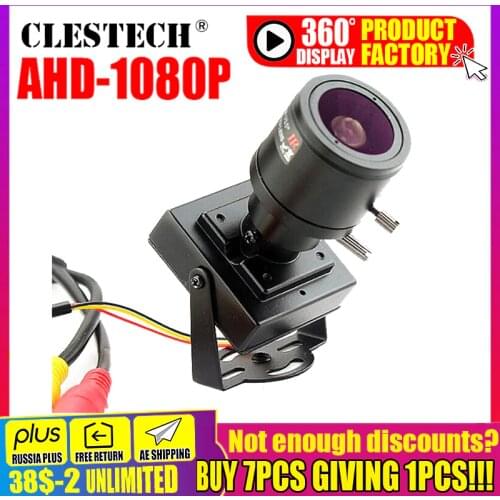 2.8mm-12mm Zoom Focusing Full AHD CCTV Mini Camera 720P/960P/1920*1080P HD Digital 2.0MP Small micro metal Surveillance Vidicon