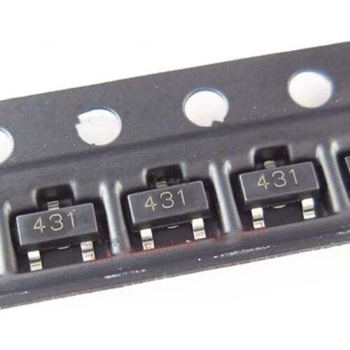 50PCS TL431 SOT TL431A SOT-23 431 SOT SMD new