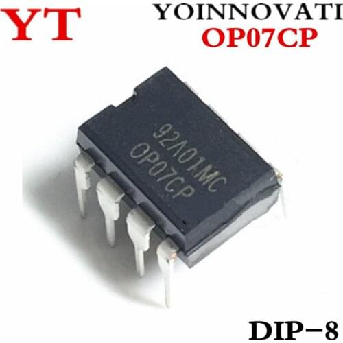 500pcs/lot OP07CP OP07 DIP8 IC Best quality