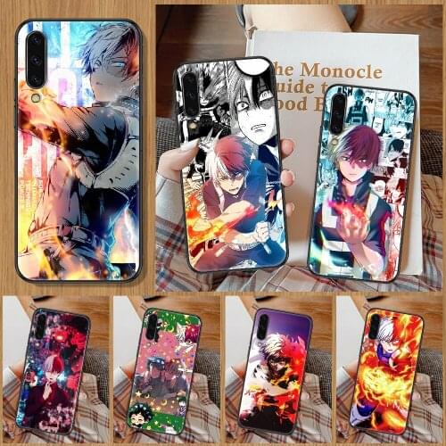 Todoroki Shoto Anime Phone Case For Samsung Galaxy A 10 12 20E 21S 30 32 40 50 51 52 70 71 72 5 6 7 2016 2018 black tpu back