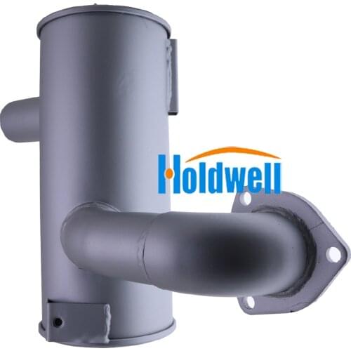 Holdwell 993/66200 99366200 993-66200 New Exhaust Silencer for For JCB 3CX P12 C CX D Series 3CX 4CX 4C 3D