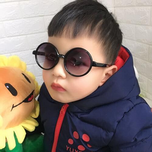 Round Kinds sunglasses 2020 Brand new Boys&girls Vintage fashion glasses UV400 Cute Birthday Gift child oculos de sol N509