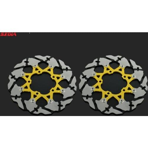 Motorcycle Floating Brake Discs Rotor For SUZUKI GSX600R GSX750R GSX1000R GSXR600 GSXR750 GSXR1000 VZR1800 Intruder M1800