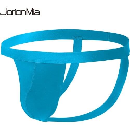 2019 Men Briefs Jockstrap Underwear G-Strings & Thongs Sexy Gay Penis Pouch Bikini Buttocks Hollow Thong Men Underwear 00816