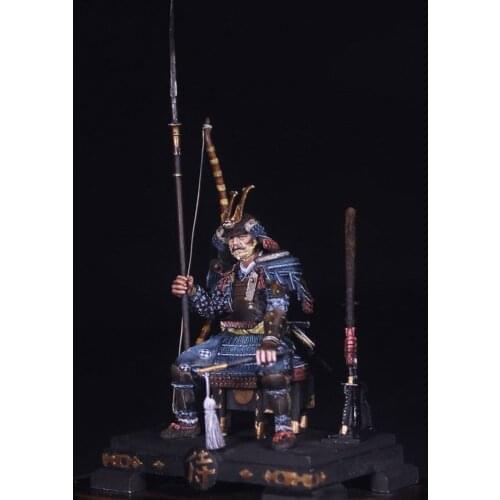 1/32 Scale Japanese samurai Unpainted Resin Figure Building Kit