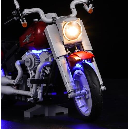 Led Light Set For 10269 Harley Motorcycle modle series building Blocks,decorate for childrens toys(led only,no blocks)