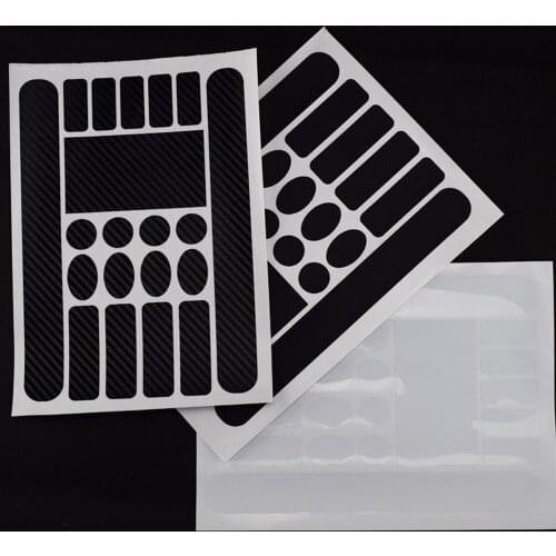Self-adhesive Black White Bicycle Protection Sticker Anti-scratch Chain Protection Road Bike Mountain Bike Frame Sticker 23cm