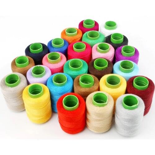 Silver Polyester Machine Embroidery Sewing Threads Hand Sewing Thread Craft Patch Steering-wheel Supplies Drop Shopping