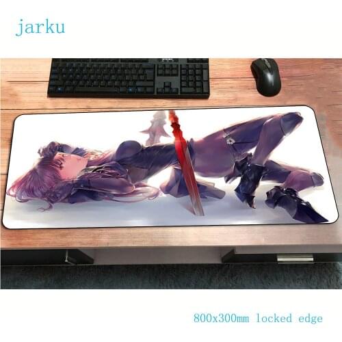 Fate grand order mouse pad gamer pc 800x300x2mm notbook mouse mat gaming mousepad large cute pad mouse desk padmouse mats