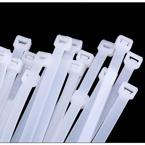 10*450mm & 10*550mm Nylon cable tie white black 8.5mm wide self-locking strap fastener wire and cable various specifications