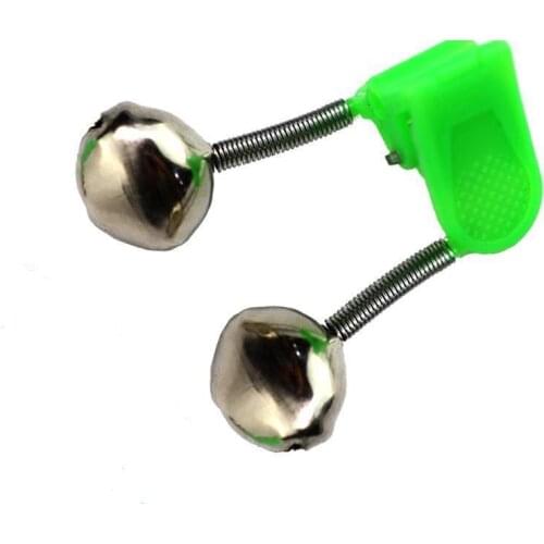 10PCS / set Fishing Rod Bite Alarm Bells Ring Fishing Bait Fixtures Annunciator Open instrument Fish Fishing Gear