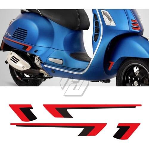 Motorcycle Decal Graphic Kit Case for Vespa GTS 300 Super Sport 2019 2020 HPE Stickers