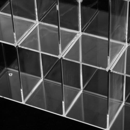 Acrylic Display Case Box Wall Mounted Showcase for Mini Figures Collectibles