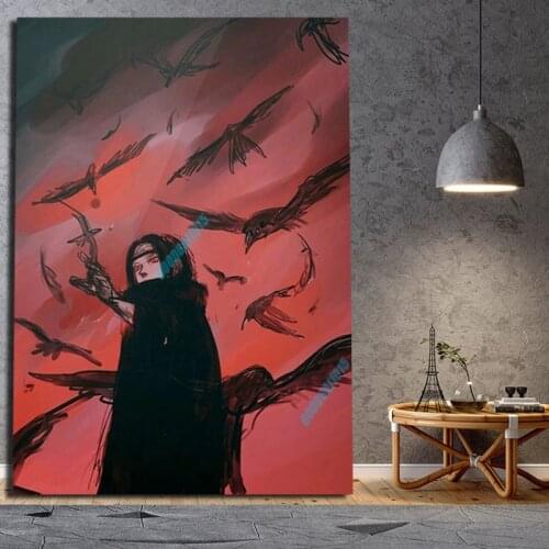 5D DIY Diamond Painting Full Square Round Diamond Embroidery Akatsuki Anime Cross Stitch Kits Mosaic Sale Home Decor