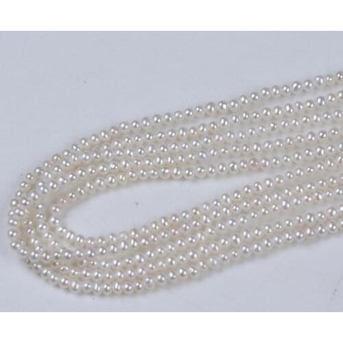 2-2.5mm natural potato freshwater pearls tiny pearl beads strands AAA DIY beads