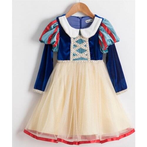 3-10Y Kids Dresses for Girls Toddler Girl Christmas Outfits Winter Dress for Girls Princess Dress Girls Autumn Clothes