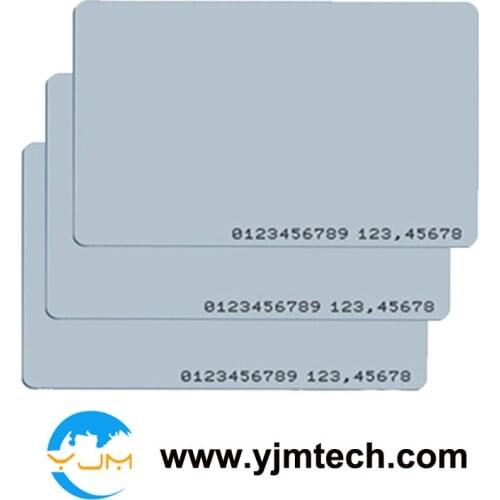 YJ01-ID 100pcs/lot free shipping 125KHz RFID Proximity Smart Cards TK4100 ID Card Read Only RFID Card Access Control Card