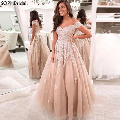 Hot Sell Sweetheart Quinceanera Dresses платье Off Shoulder Applique Tulle Formal Evening Party Gown Cocktail Dresses Vestido