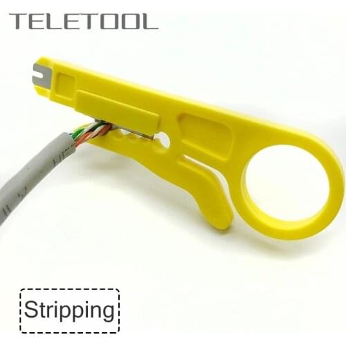 Mini Portable Wire Stripper Knife Crimper Pliers Crimping Tool Cable Stripping Wire Cutter Multi Tools Cut Line Pocket Multitool