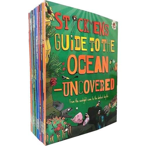 6-12 year 20 book/set Stickmen Amazing Science Children English interest picture story books Encyclopedia of popular science