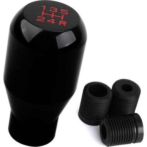 Knob for Universal Shift lever Manual 5-speed MT Car-Black