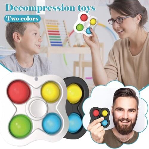 Simple Dimple Silicone Stress Reliever Toy Anti Stress Fidget Toys For Children Educational Toy Antistress Figet Toys Antiestres