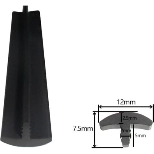 50M T-shaped rubber sealing strip for use in sound insulation of space, waterproof and dustproof sealing strip