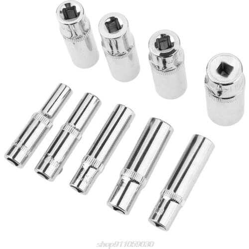 1/4 Hex Ratchets Extension Sleeve Socket Adapter Drive Socket Wrench Spanner Converter 6-14MM Universal Joint A06 21 Dropship