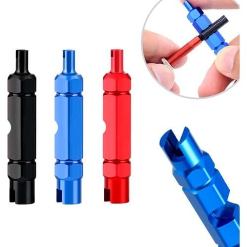 Universal Multifunctional Aluminum Alloy MTB Bicycle Valve Core Removal Tool for Conventional American Valve