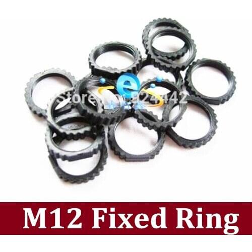 2000pcs Free Shipping M12 lens locking ring small lens fixed ring plastic lens ring high quality