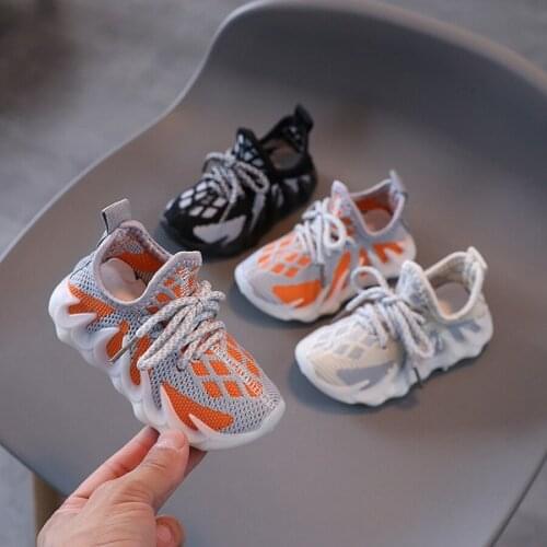 2021 Trendy Baby Girl Shoes Newborn Casual Mesh Infant Shoes Kids Boys Shoes First Walkers Zapatos Bebe Zapatillas De Running