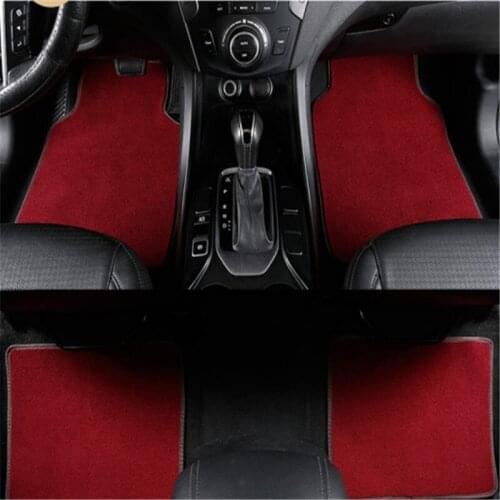Artificial Leather Car Mats for Trolley SUV Pickups for Vw Toyota Acura Tl Hoda Dodge Ram 1500 Series Car Model car mats