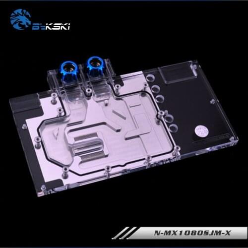 Bykski Water Cooling GPU Block For MAXSUN GTX1080 Super JetStream,Full Cover,N-MX1080SJM-X