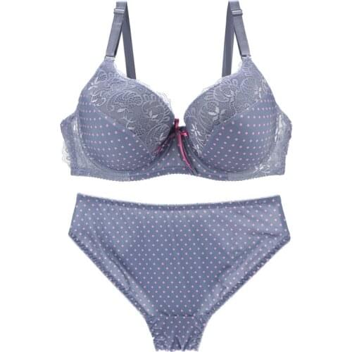 New Sexy Lace Straps Plunge Push Up Bras Women Underwear Plus Size Lingerie BCDE Cup Underwire Female Brassiere