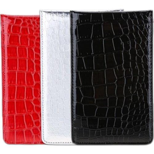 Golf Scorecard Pu Leather Golf Score Wallet Golf Score Card Yard Book Cover Pocketbook Golf Gifts Accessories with Pencil